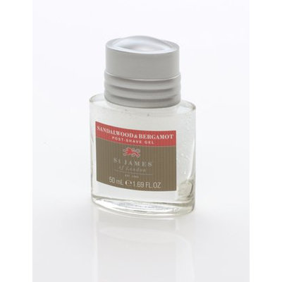 St James of London Sandalwood & Bergamot Post Shave Gel Travel
