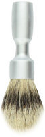 Merkur-Razor Vision Silvertip Brush with Satin Chrome Handle