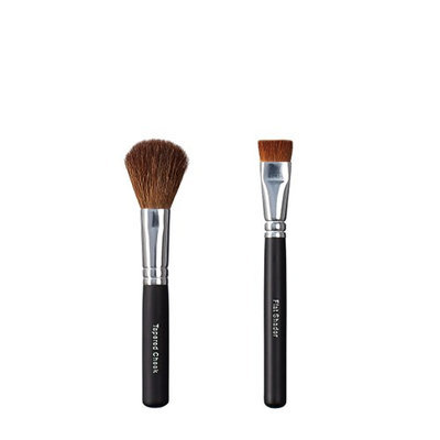 ON&OFF Tapered Cheek and Flat Shader Makeup Brush