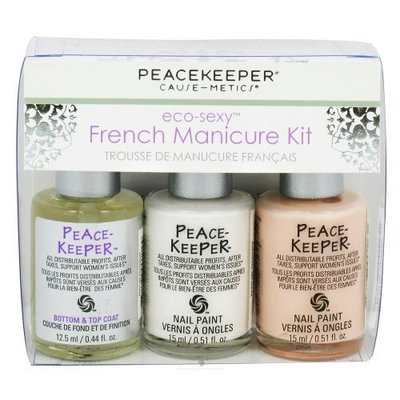 Peacekeeper Cause Metics Kits French Manicure Kit 3 pc