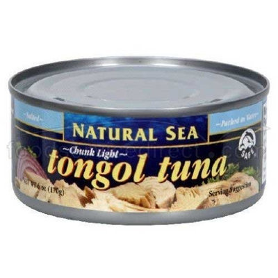 Natural Sea Chunk Light Tongol Tuna - with Salt, 66.5 Ounce -- 6 per case.