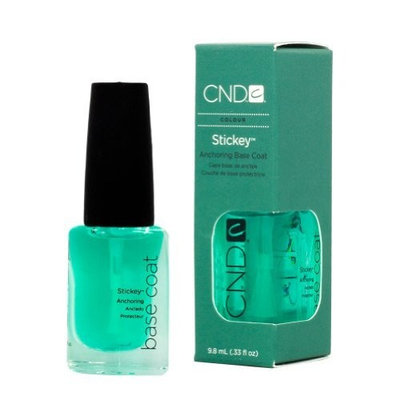 Creative Nail Design CND: Treatments/Prep Stickey Base Coat, 0.33 oz