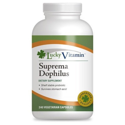 LuckyVitamin - Suprema-Dophilus - 240 Vegetarian Capsules