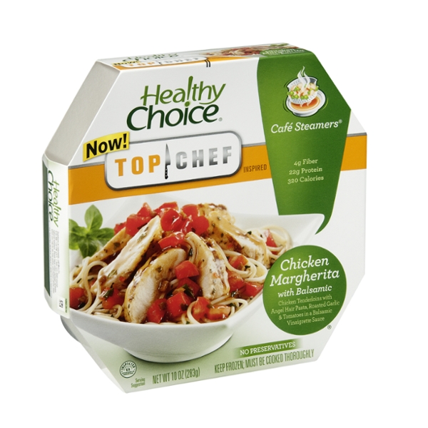 Healthy Choice Café Steamers Top Chef Inspired Chicken Margherita with Balsamic