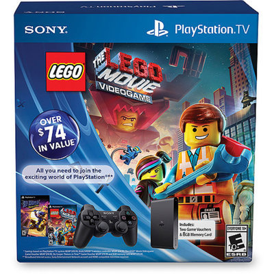Sony PlayStation TV Limited Edition Bundle with Lego Movie and Sly Cooper Thieves in Time - Wal-Mart Exclusive