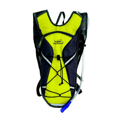 Texsport Brazos Hydration Pack, 2 Liter, Vibrant Yellow/Gray