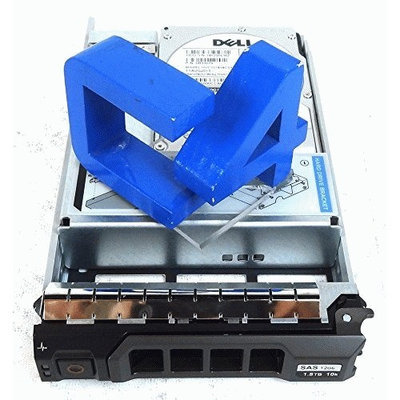 Dell - Festplatte - 1.8TB - Hot-Swap - 6,4cm (in 8,9-cm-Träger) ( 2,5 (in 3,5-Träger) ) - SAS 12