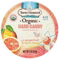 Torie and Howard Organic Hard Candy Tin, Pink Grapefruit and Tupelo Honey, 2 Ounce