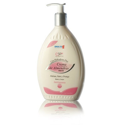 Shultz Skin Expertise Almond fragrance Cream for Very Dry Skin - Hands & Body 13.5 Fl Oz