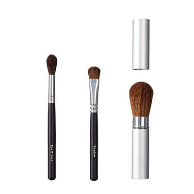 ON&OFF Trio Eye Crease/Shadow and Take Along Face Brush