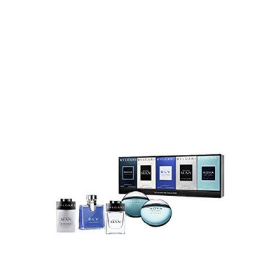 Bvlgari Men 5-Piece Mini Aqua Marine and Man Extreme Set