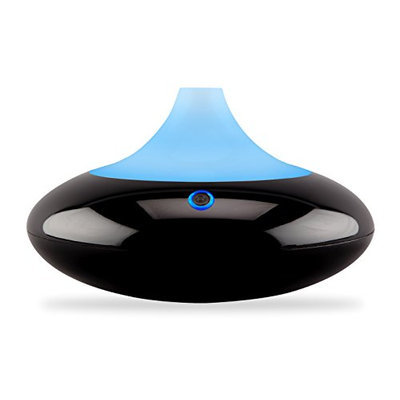 ZAQ Dew Essential Oil Diffuser LiteMist Ultrasonic Aromatherapy With Ionizer and Color-Changing Light