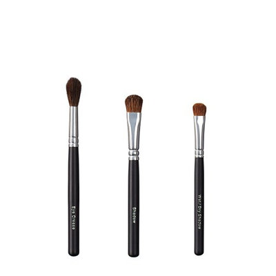 ON&OFF Trio Eye Crease/Shadow and Wet/Dry Shadow Brush