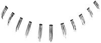 Sassi 801-030 100% Human Hair Eyelashes
