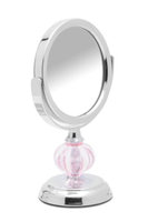 Danielle Enterprises Mini Art Deco Pink Vanity Mirror 4x