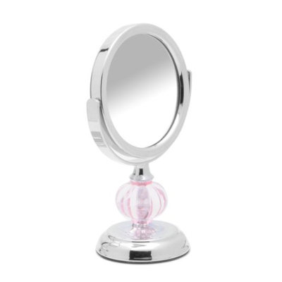 Danielle Enterprises Mini Art Deco Pink Vanity Mirror 4x
