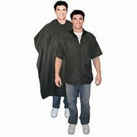 Scalpmaster Barber Jacket And Cutting Cape Set Black