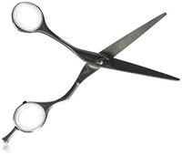 Tondeo Stainless Chrome Steel A-Line Left-Handed Offset Hair Scissors