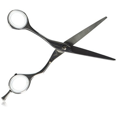 Tondeo Stainless Chrome Steel A-Line Left-Handed Offset Hair Scissors
