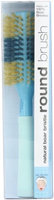 Bath Accessories Hair Brush Natural Boar 2.5 Inch Round Stripe
