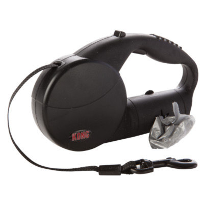 KONGA Waste Bag Retractable Dog Leash