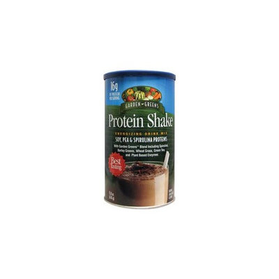 Garden Greens Protein Shake Energizing Drink Mix Chocolate - 15.8 oz (1 Pack )