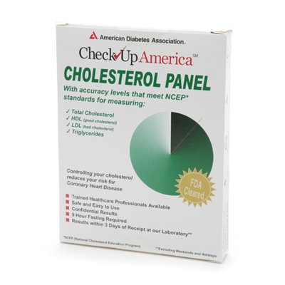 ADA CheckUp America American Diabetes Association Cholesterol Panel