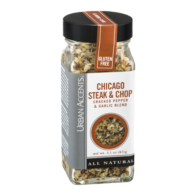 Urban Accents Chicago Steak & Chop Cracked Pepper & Garlic Blend