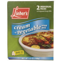 Liebers Soup Mix, Cream of Vegetable, Passover, 3.50-Ounce (Pack of 8)