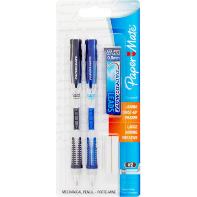 Sanford Pencils Clearpoint Mechanical Pencil Starter Set, 0.5mm