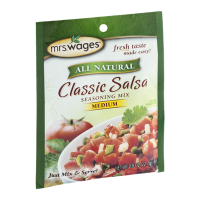 Mrs. Wages Classic Salsa Seasoning Mix Medium
