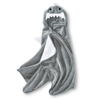 Circo Shark Hooded Towel - Skyline Gray