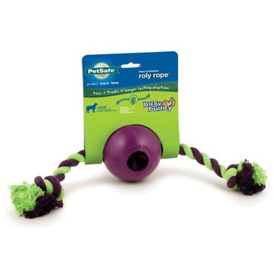 Premier PetSafe Busy Buddy Roly Rope Dog Toy, Large