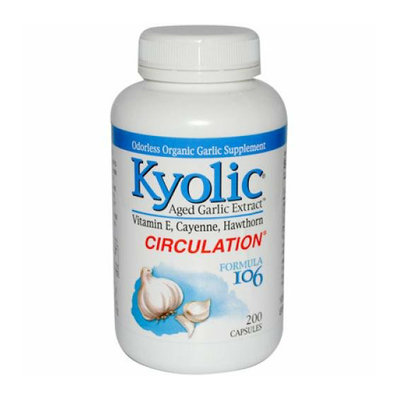 Kyolic Aged Garlic Extract Healthy Heart Formula 106 200 Capsules