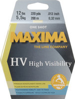 Maxima Manufacturing Company Maxima One Shot Spool Hi Vis Yellow Line 220 yds.