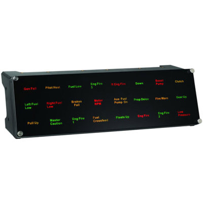 Mad Catz Saitek Pro Flight Backlit Information Panel