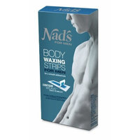 Nads Nad's Hair Removal Strips for Men, Cooling Peppermint, 24 strips (Pack of 2)