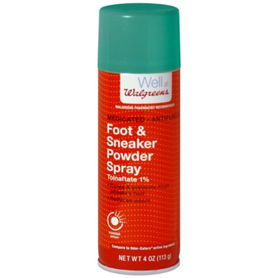 Walgreens Odor Control Foot & Sneaker Spray Powder