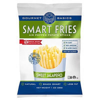 Gourmet Basics Smart Fries Jalapeno Trio, 1-Ounce Bags (Pack of 24)