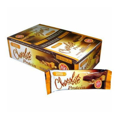 HealthSmart Chocolite Bar Peanut Butter Case of 16 34 Grams