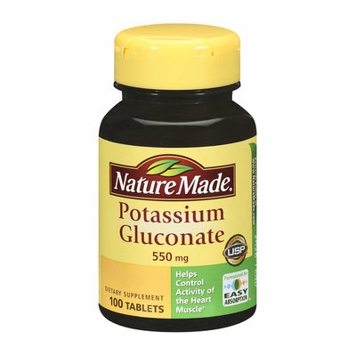 Nature Made Potassium Gluconate Tablets
