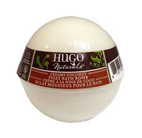 Creamy Coconut Fizzy Bath Bomb Hugo Naturals 6 oz Soap