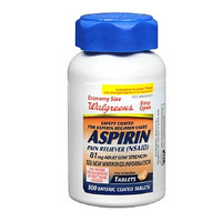 Walgreens Aspirin Adult Low Strength Safety Coated Tablets 81 mg