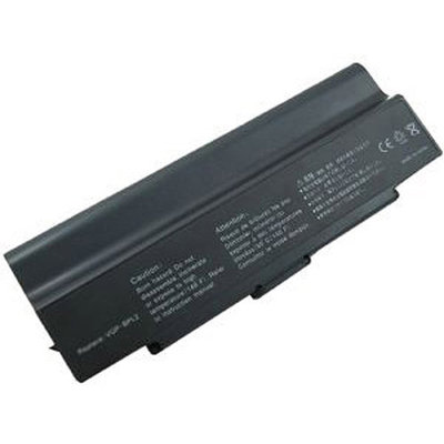 Laptop Battery Pros Extended Life Replacement Battery for Sony VAIO BPL2, BPS2, Black