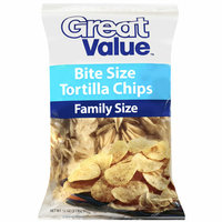 Great Value Bite Size Tortilla Chips