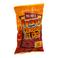 Herr's® Hot Gluten Free Crunchy Cheese Sticks