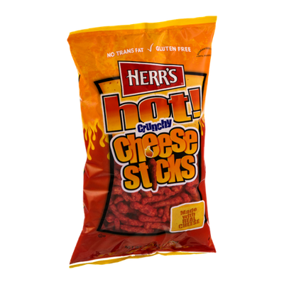 Herr's® Hot Gluten Free Crunchy Cheese Sticks