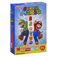 Kellogg's Super Mario Brothers Fruit Flavored Snacks 9 oz