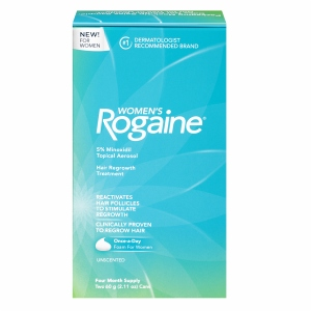 Women's Rogaine Hair Regrowth Treatment Foam, 4 Month Supply, 1 ea