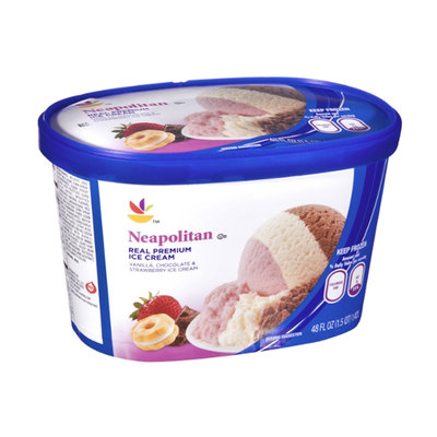 Ahold Neapolitan Real Premium Ice Cream